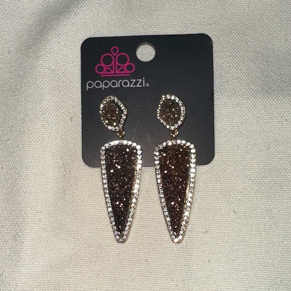 Bronze Dangle Earrings
